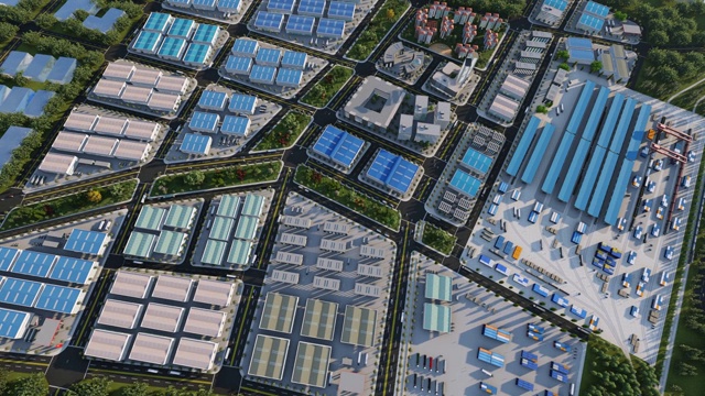 詳情圖-現(xiàn)代物流中心