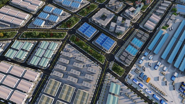 詳情圖-現(xiàn)代物流中心