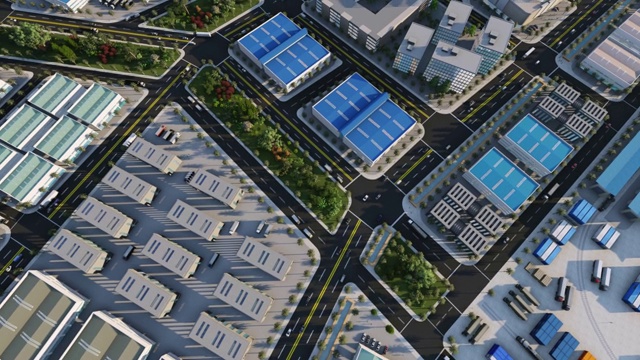 詳情圖-現(xiàn)代物流中心