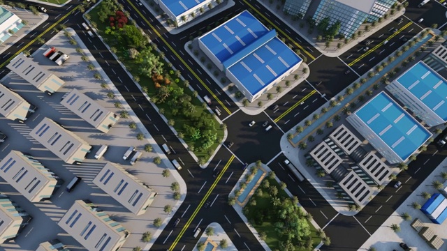 詳情圖-現(xiàn)代物流中心