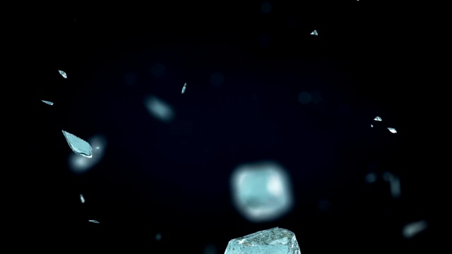 詳情圖-用4K慢鏡頭壓碎磨砂的冰塊