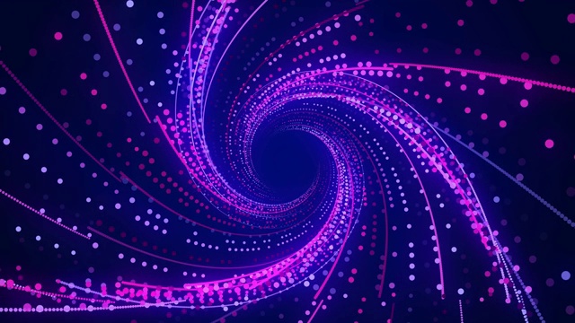 3D粒子背景可循环4K
