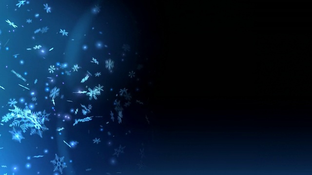 雪花动画与复制空间。