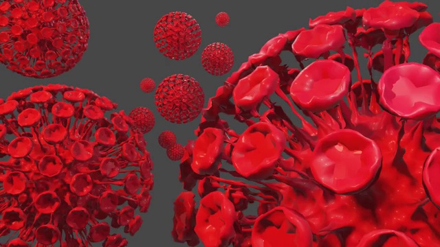 Corona病毒3d渲染