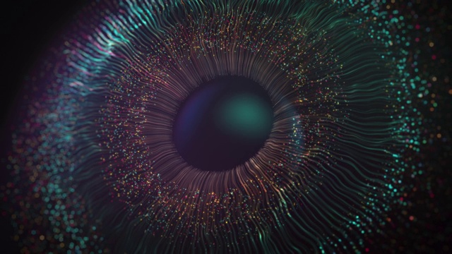 详情图-数字眼虹膜连接，虹膜爆炸背景