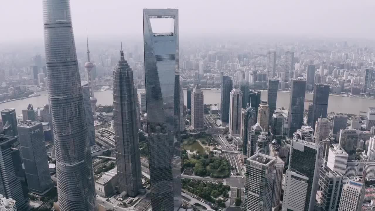 上海浦东的城市
