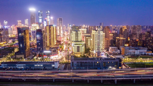中国江西南昌的城市景观
