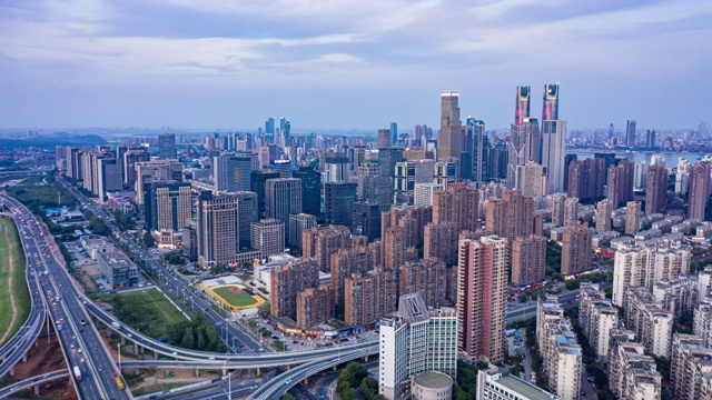 中国江西南昌的城市景观