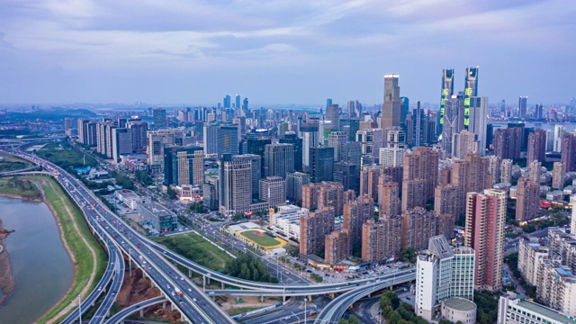 详情图-中国江西南昌的城市景观