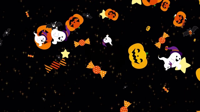 詳情圖-4K視頻萬(wàn)圣節(jié)角色播放(透明背景)