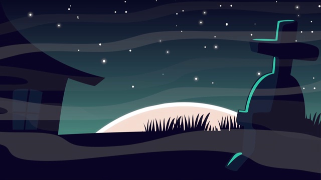 詳情圖-萬(wàn)圣節(jié)動(dòng)畫與木乃伊和僵尸