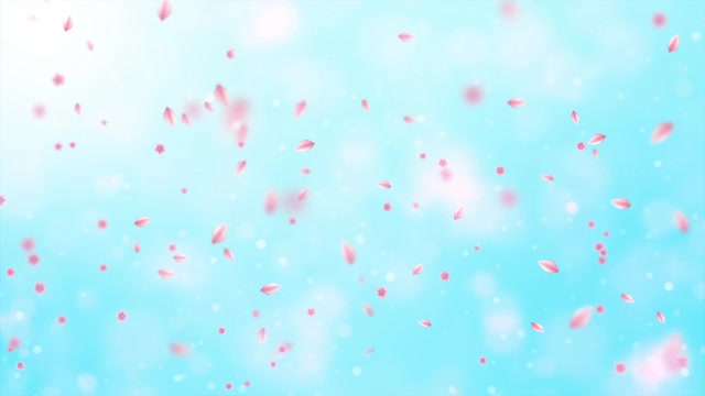粉色樱花动画