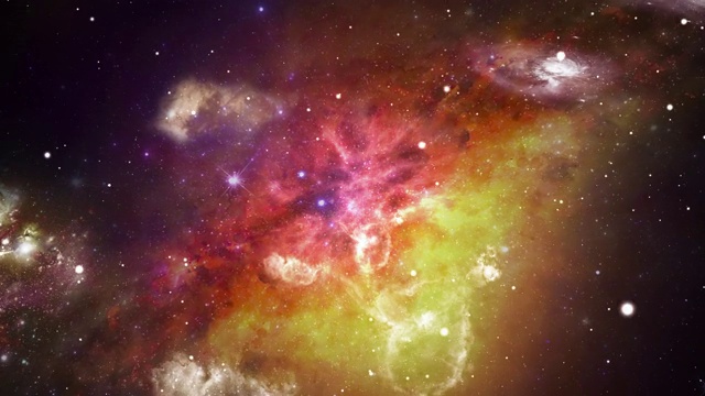 詳情圖-飛行在獵戶座星云4K是運(yùn)動鏡頭的科學(xué)電影和電影在太空循環(huán)的背景