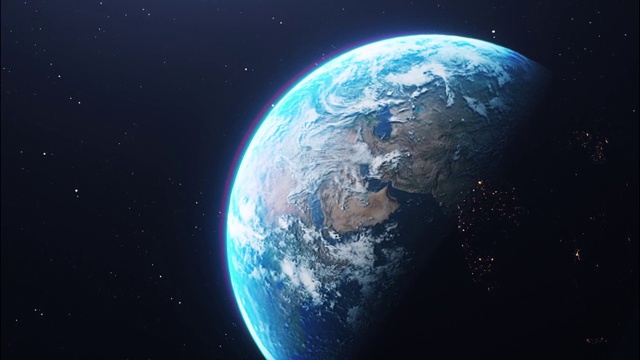 太空中的地球