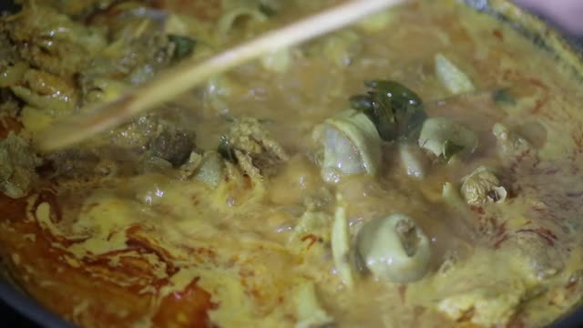 马来西亚准备食物