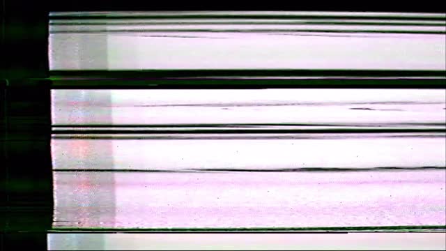 详情图-真正的VHS故障录像带停止模式老电视噪音