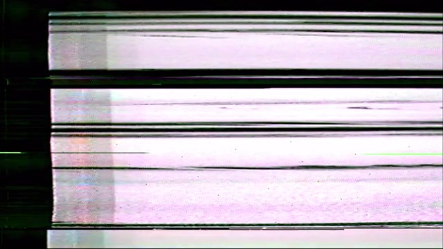 详情图-真正的VHS故障录像带停止模式老电视噪音