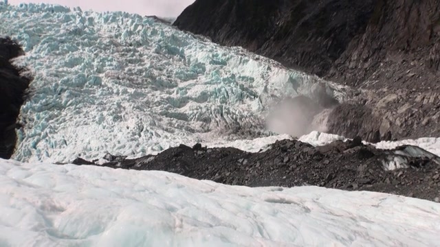 詳情圖-新西蘭雪山中的冰川運動