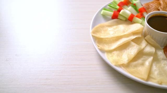 北京烤鸭——中国菜式