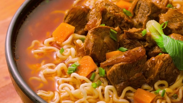 詳情圖-濃湯，紅燒牛肉面，面條，牛肉，