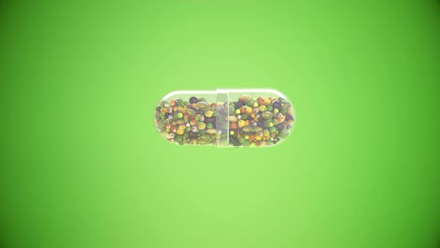 维生素补充剂- 4K分辨率