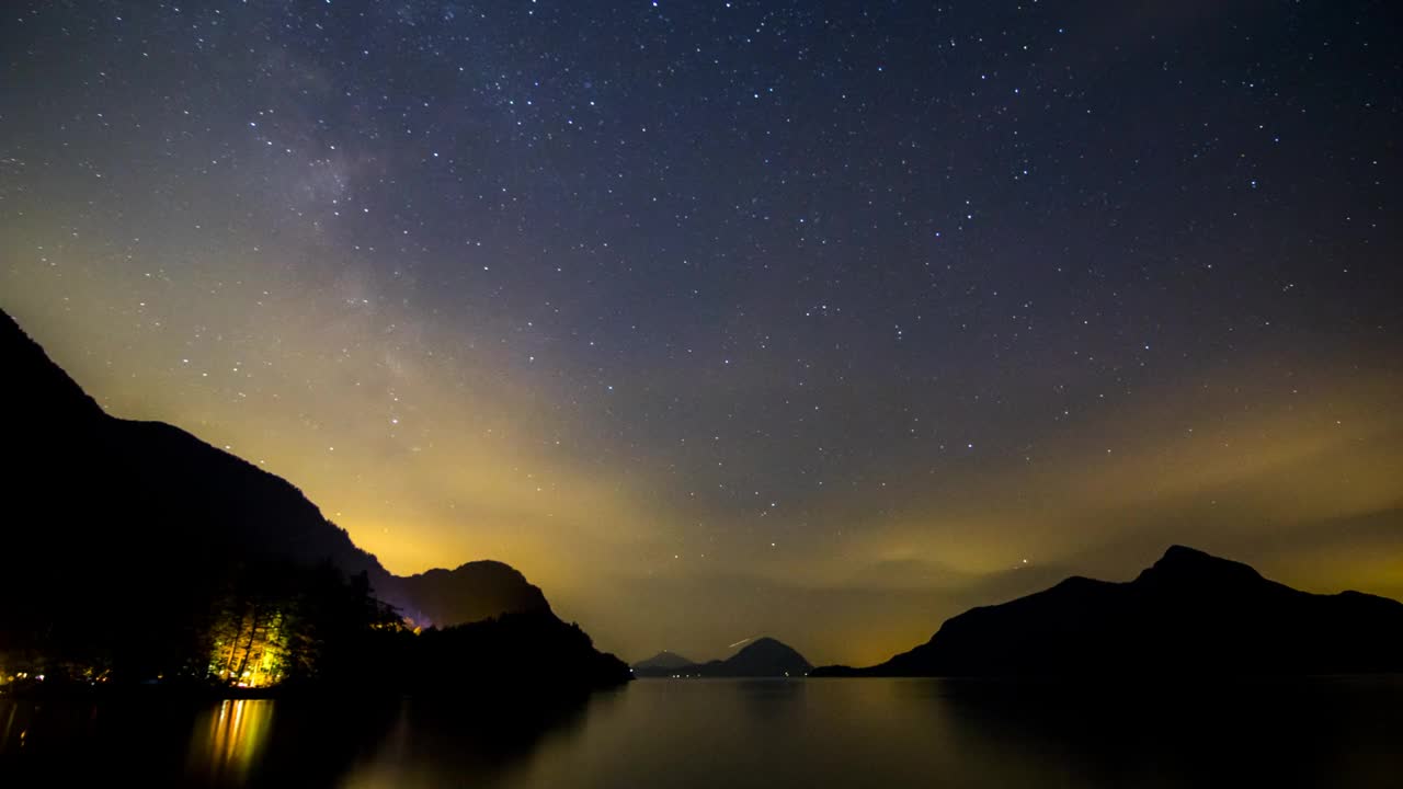 美丽的北极光