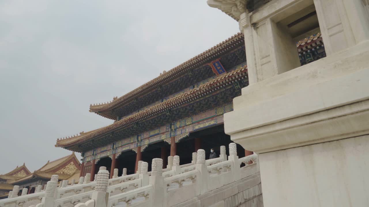 中国北京的紫禁城。