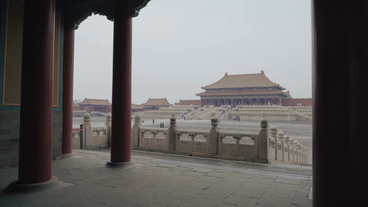 中国北京的紫禁城。