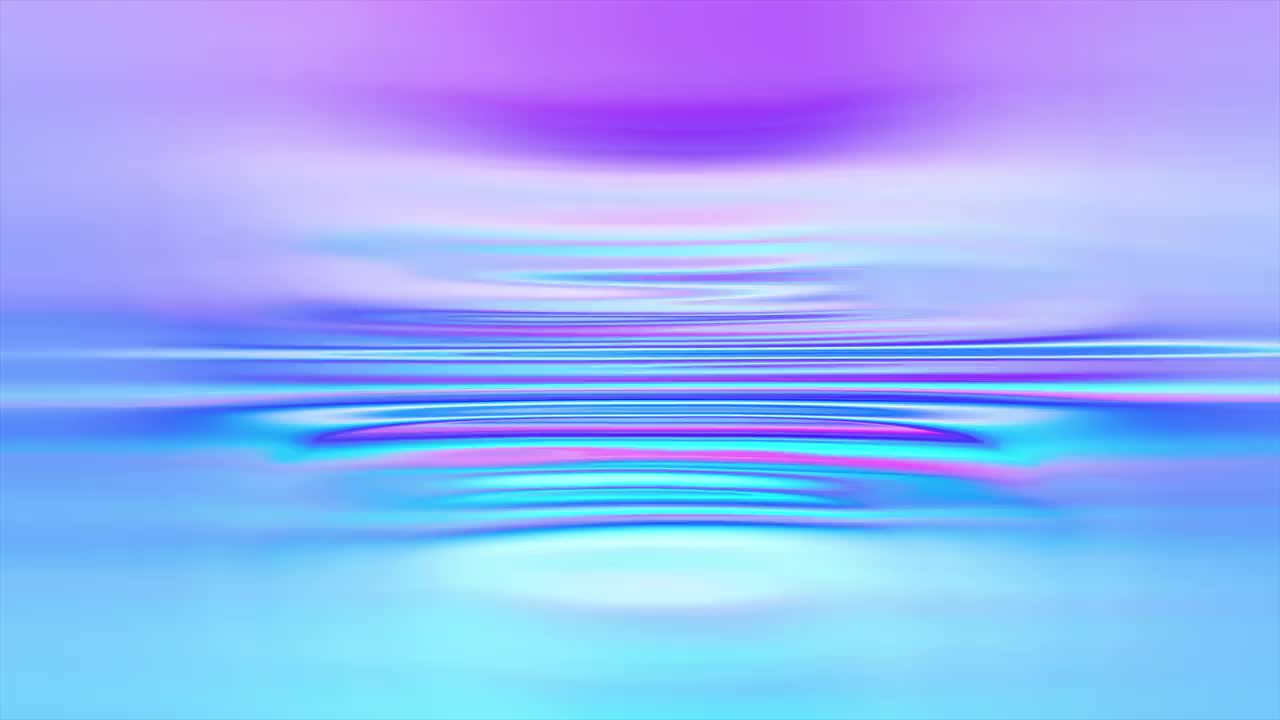 美丽的抽象蓝粉色背景。30秒的循环镜头。