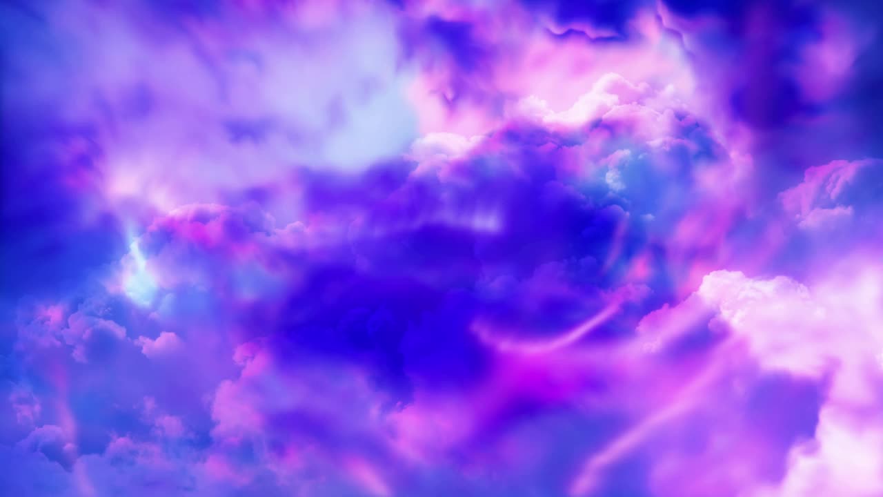 摘要发光的光背景循环