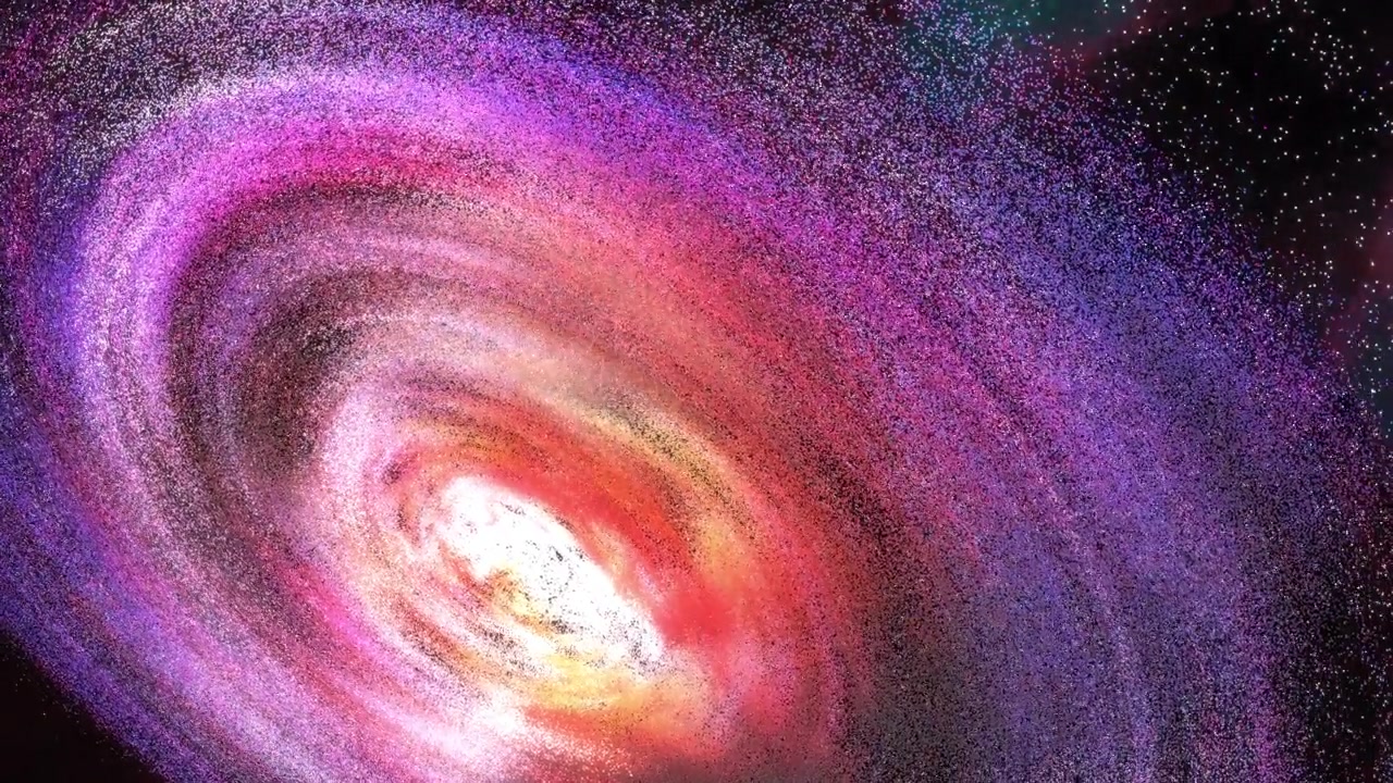 詳情圖-太空飛行飛向太空中神秘絢麗的星云。發(fā)光星云星系的空間探索。4K,3D插畫(huà)科幻太空旅行飛向黑暗中的夢(mèng)幻想象星云。