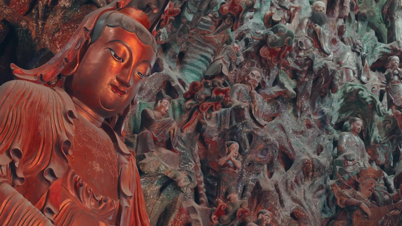 灵隐寺，中国杭州。