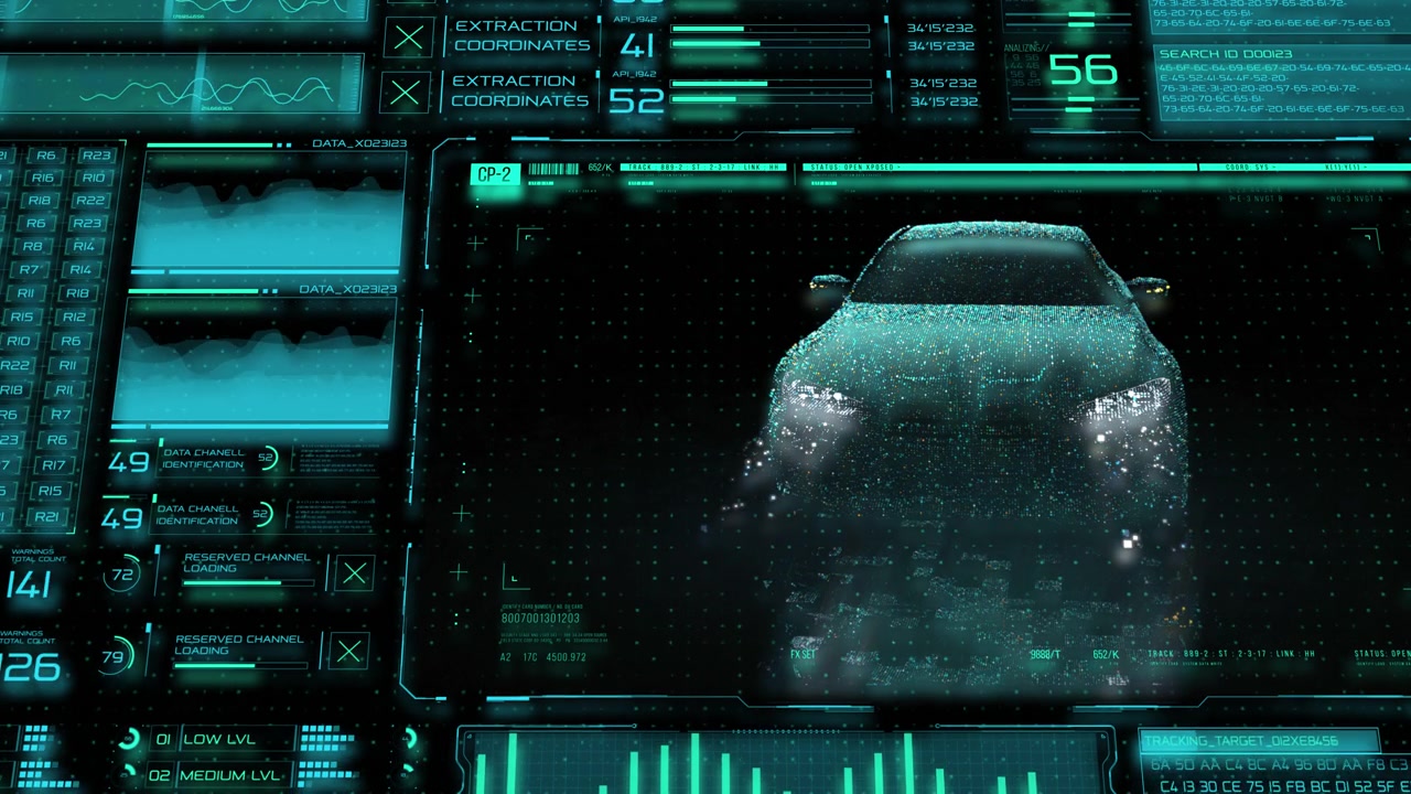 詳情圖-自動駕駛儀hud控制面板的現(xiàn)代汽車。