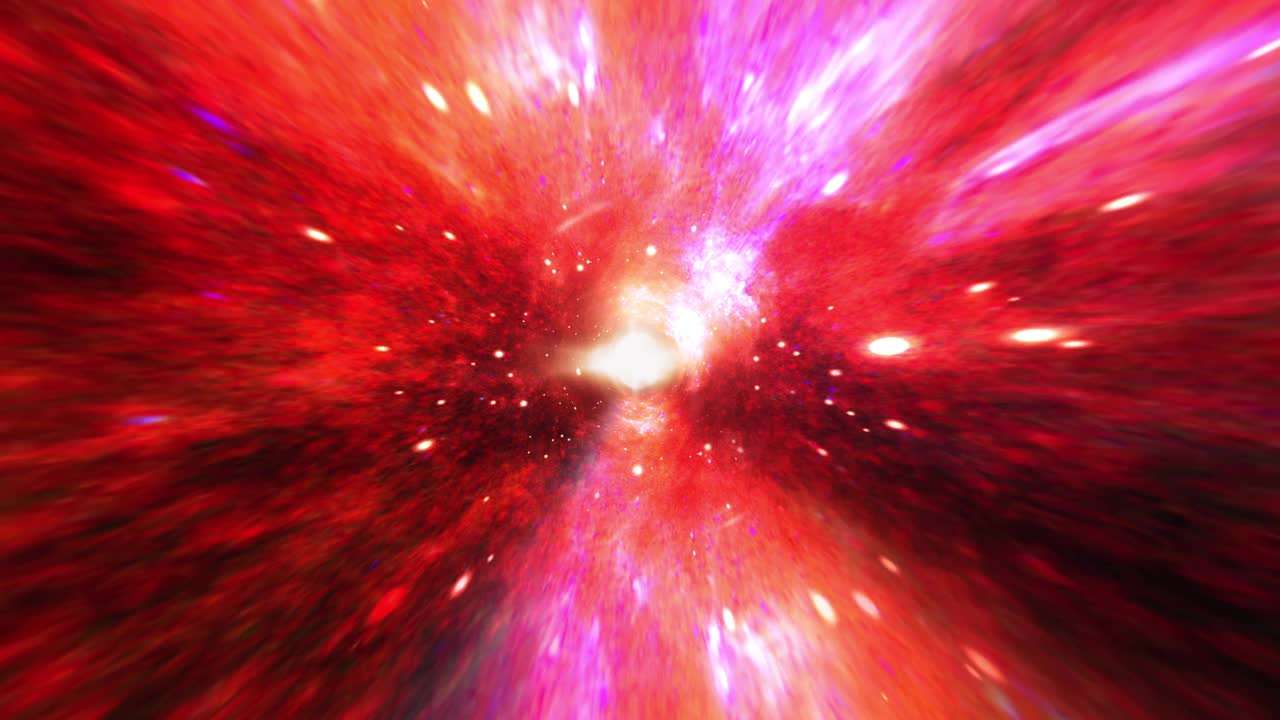 摘要辉光粉红色超空间隧道穿越时空涡旋。在超空间中穿越虫洞的科幻星际旅行。速度跳跃在网络空间与星云超新星光。