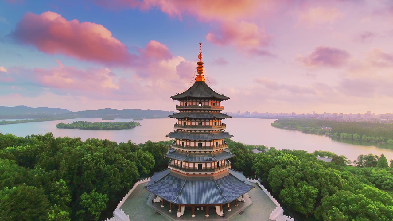 詳情圖-鳥(niǎo)瞰雷峰塔
