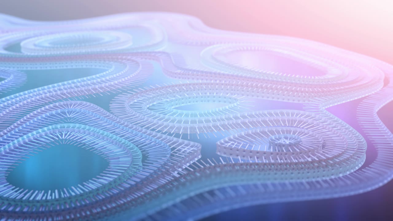 详情图-具有胞内细胞器的有机细胞的横截面。医学科学与研究概念