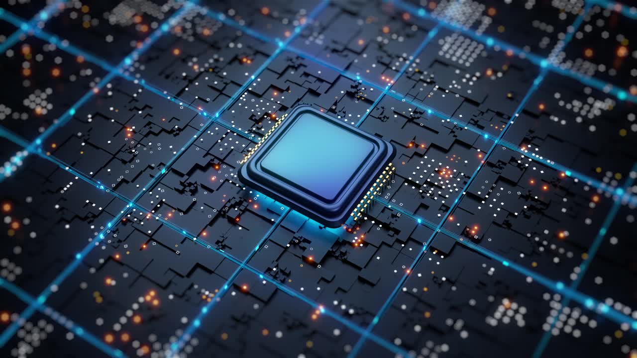 未来高科技计算机网络概念与人工智能
