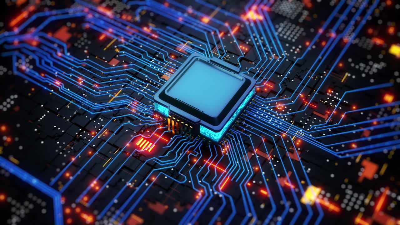 未来高科技计算机网络概念与人工智能