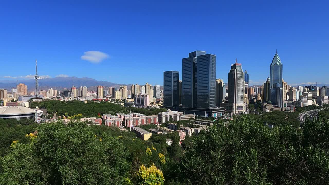 乌鲁木齐市全景