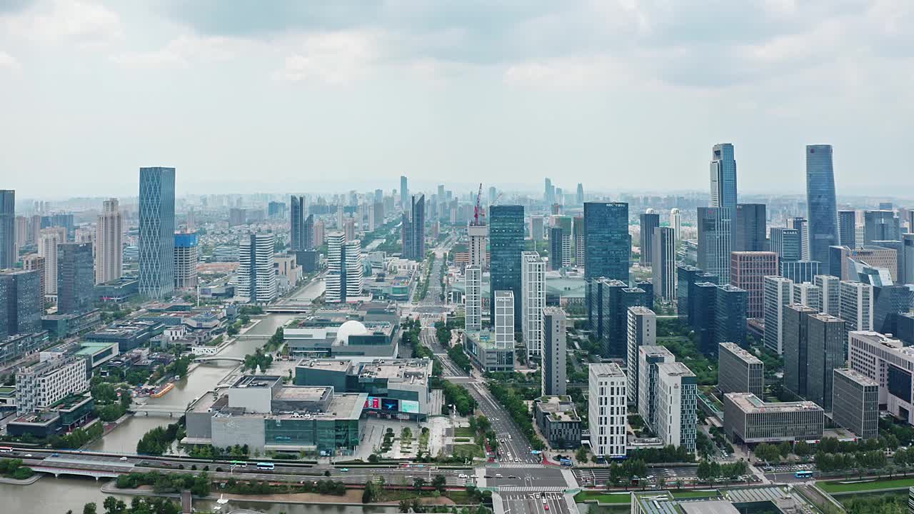 宁波鄞州新城天际线