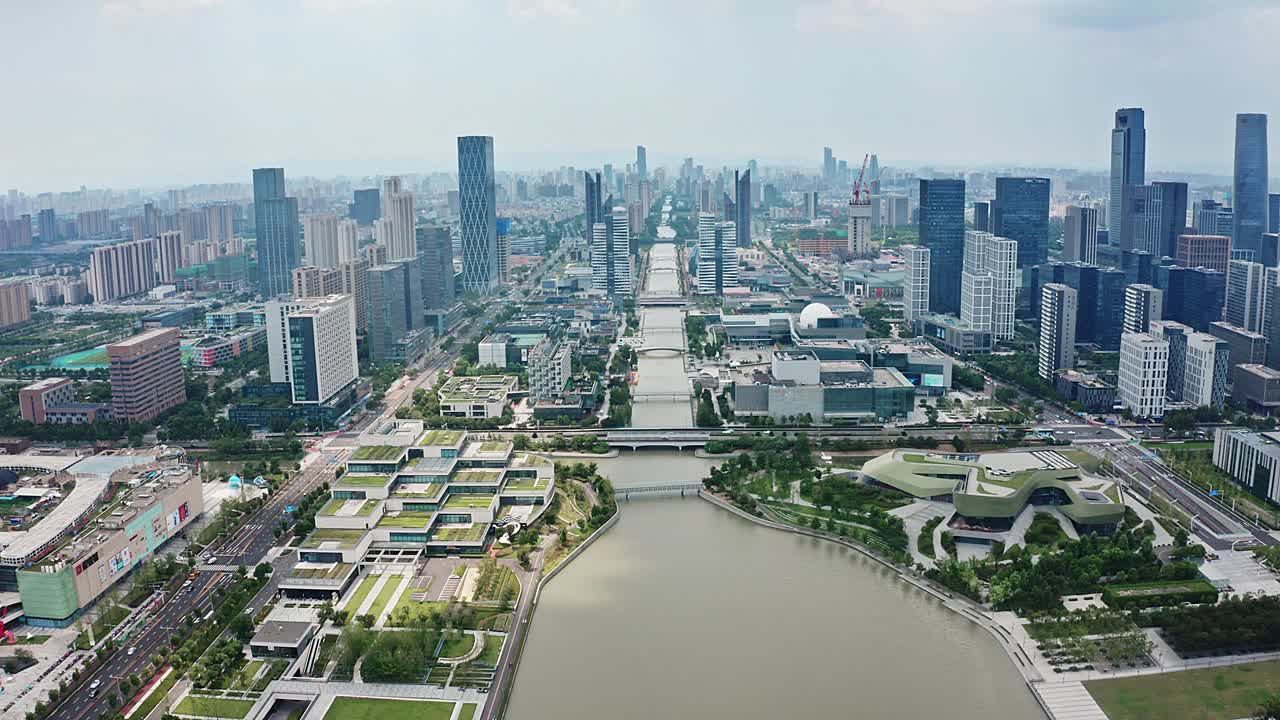 宁波鄞州新城天际线
