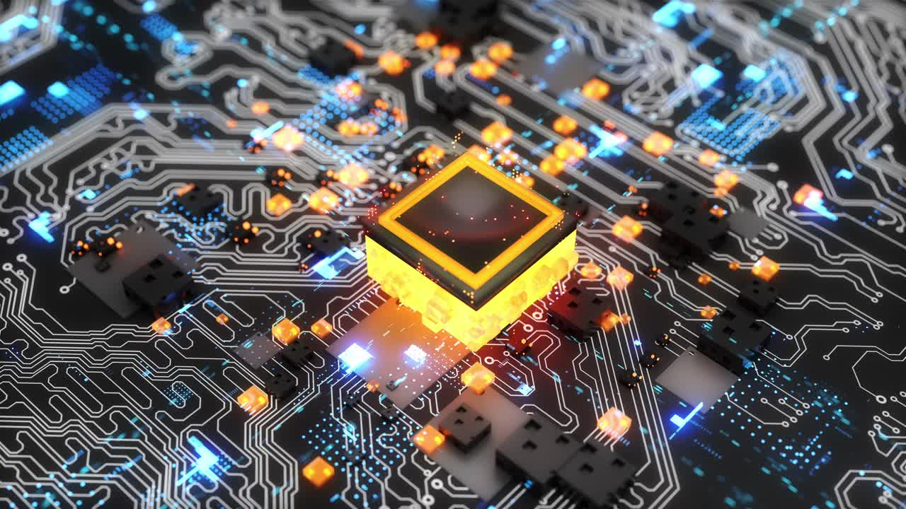 未来高科技计算机网络概念与人工智能