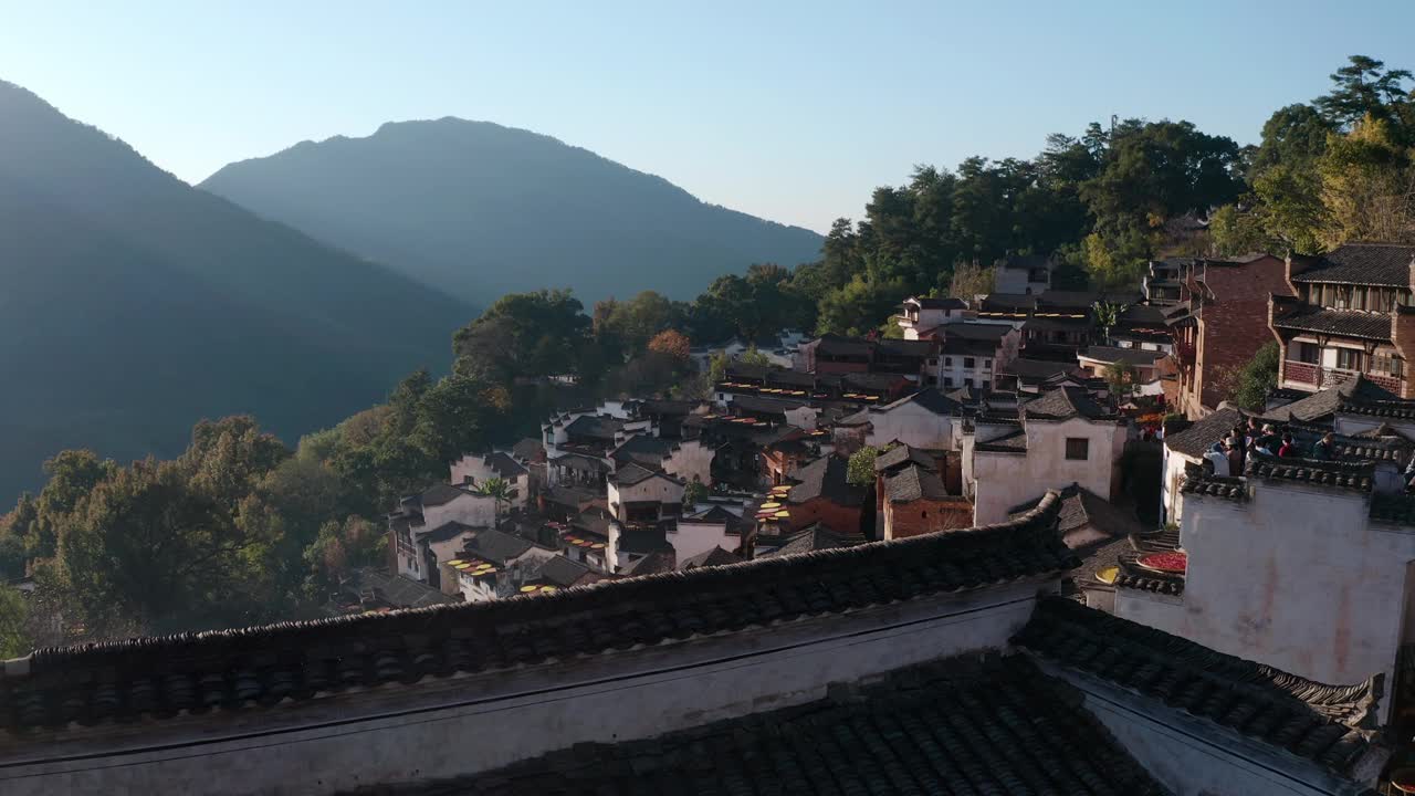 黄陵婺源古村落。中国