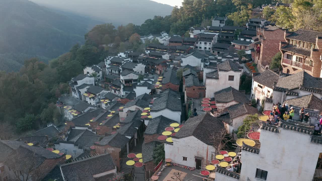 黄陵婺源古村落。中国