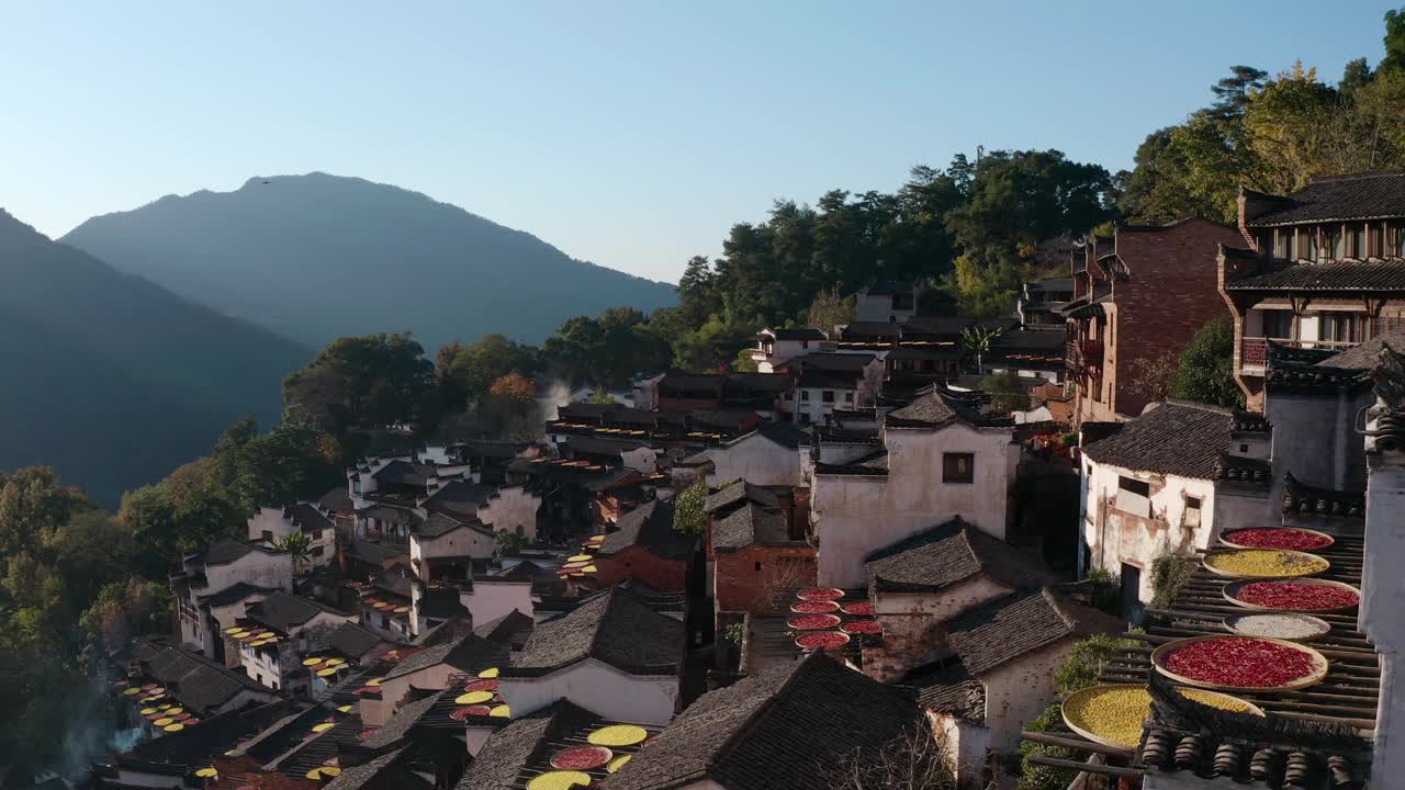 黄陵婺源古村落。中国