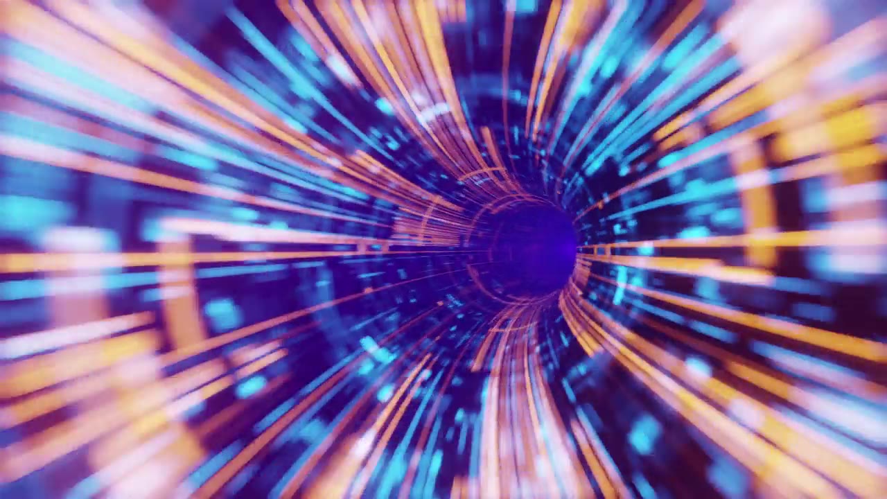 详情图-科幻走廊隧道环线