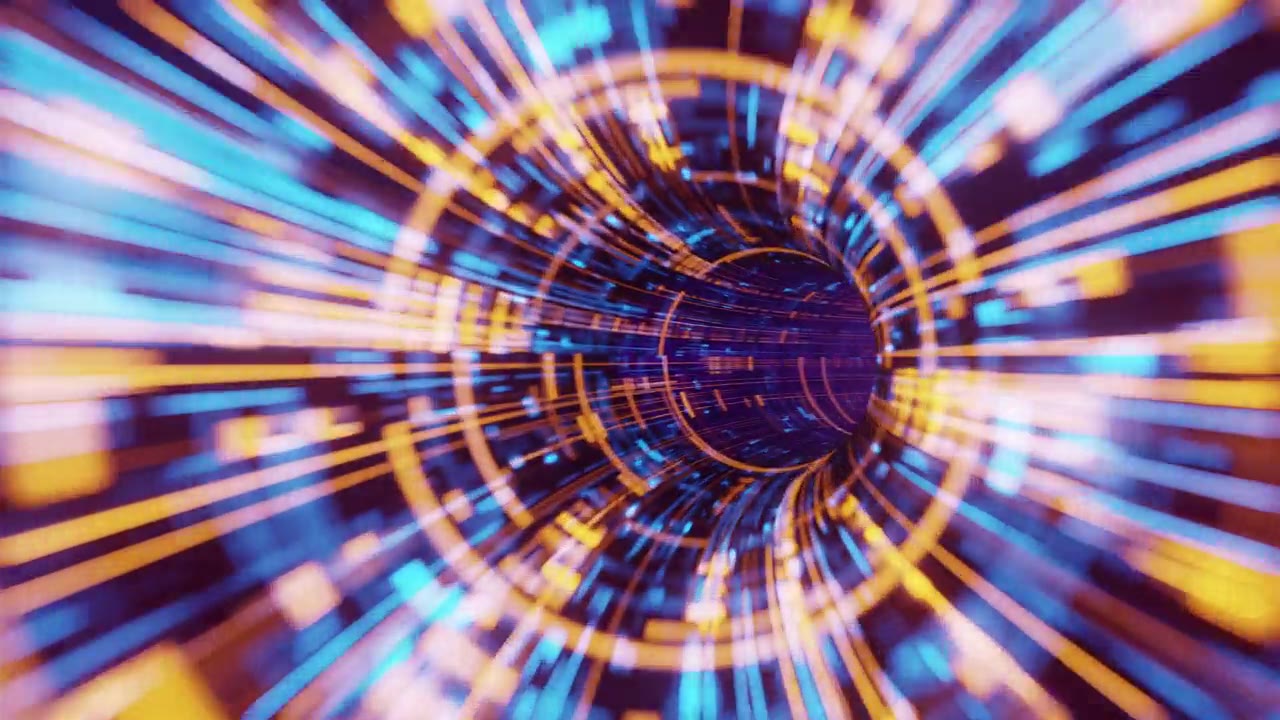 详情图-科幻走廊隧道环线