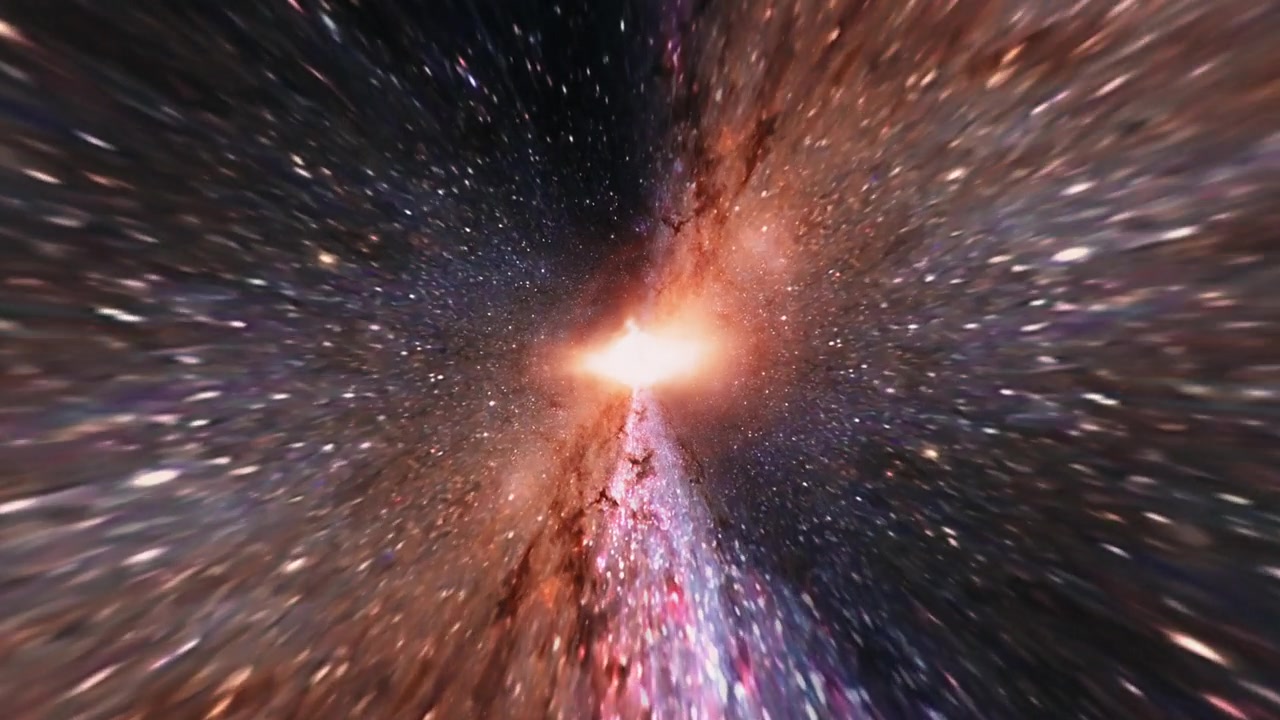 詳情圖-摘要超空間隧道穿越時(shí)空漩渦。4K,3D,Loop科幻星際穿越超空間蟲洞。利用超新星光實(shí)現(xiàn)空間瞬移速度跳躍。