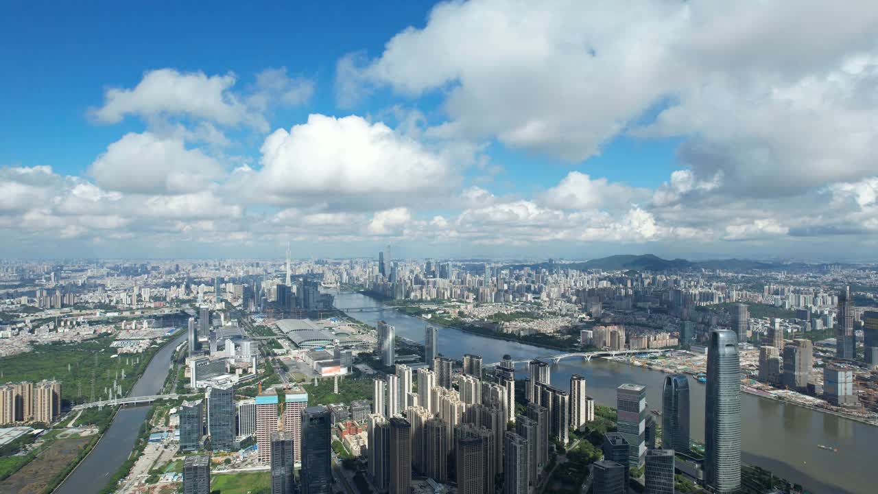 放大中国广州的琶洲