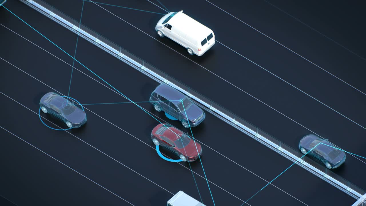 詳情圖-高速公路自動駕駛、人工智能、物聯(lián)網(wǎng)汽車。4,k。